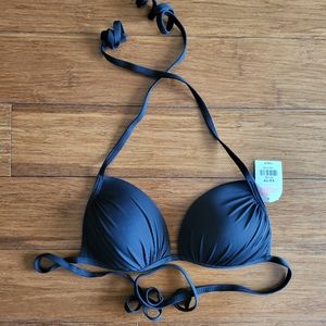 NWT Ardene black bikini top, size XS